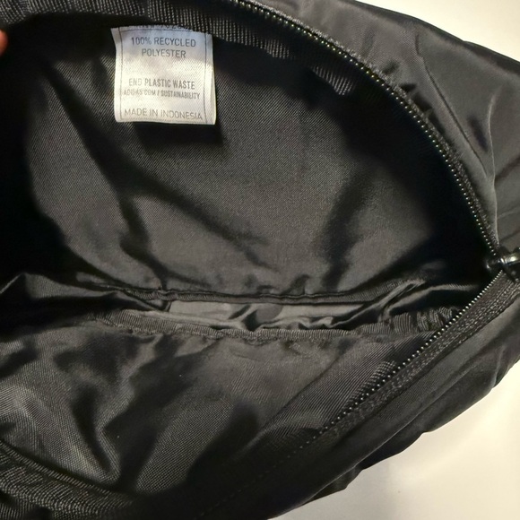 Adidas Black Waist Bag - Picture 3 of 6